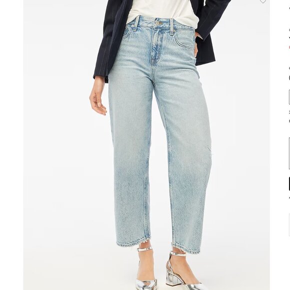 J. Crew Factory Denim - NWT J. Crew Factory 90s Vintage Baggy Jean Size 30T